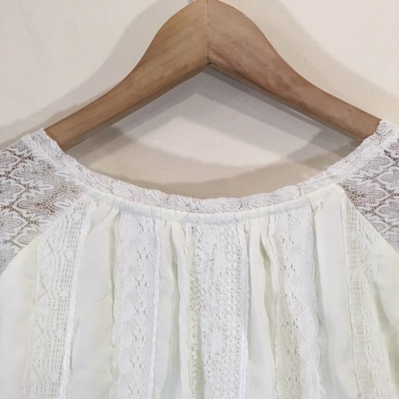 Anthropologie Knit Sweater Sz Large White - Picture 7 of 12